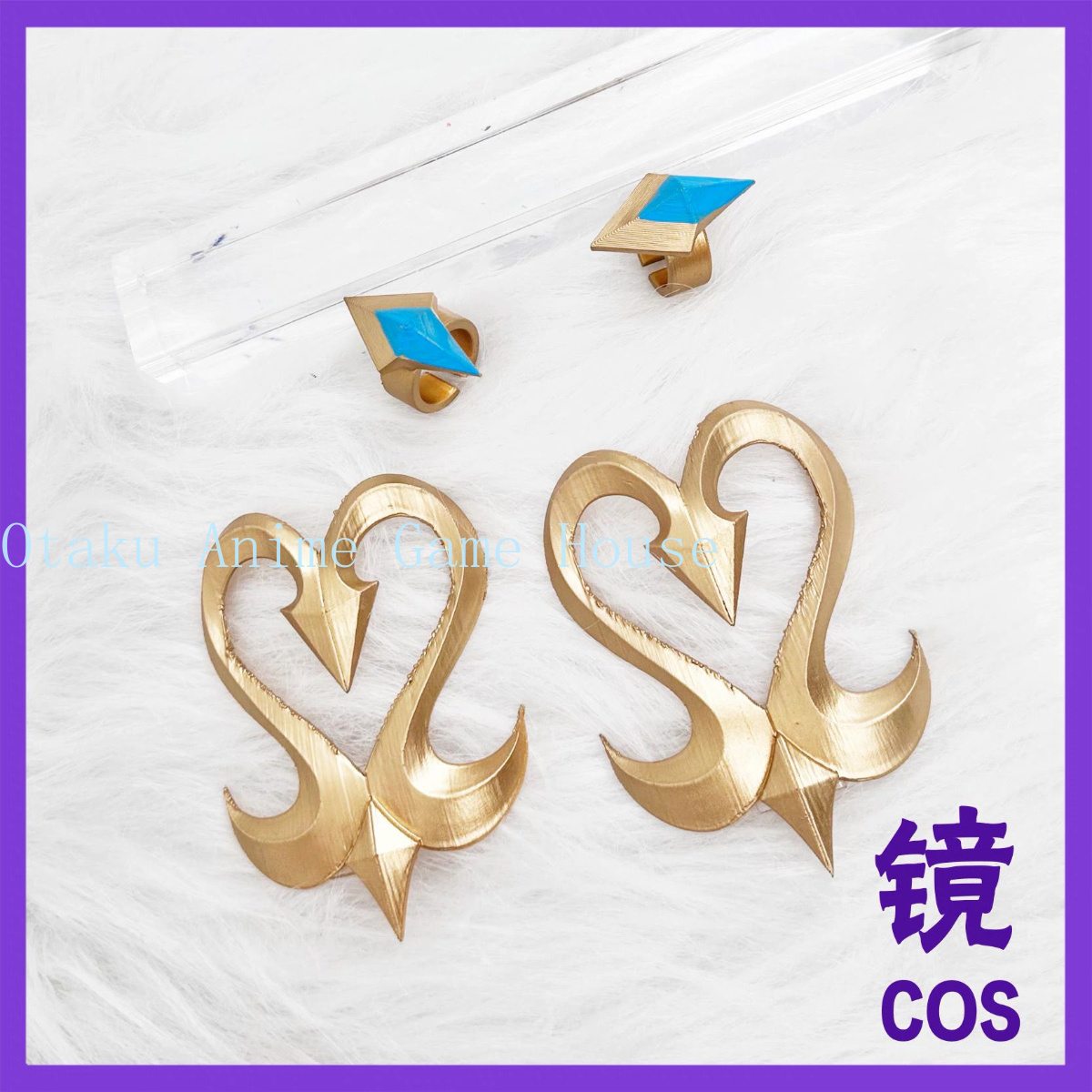 Genshin Impact Odette Cosplay  - Hair Clips recension och pris