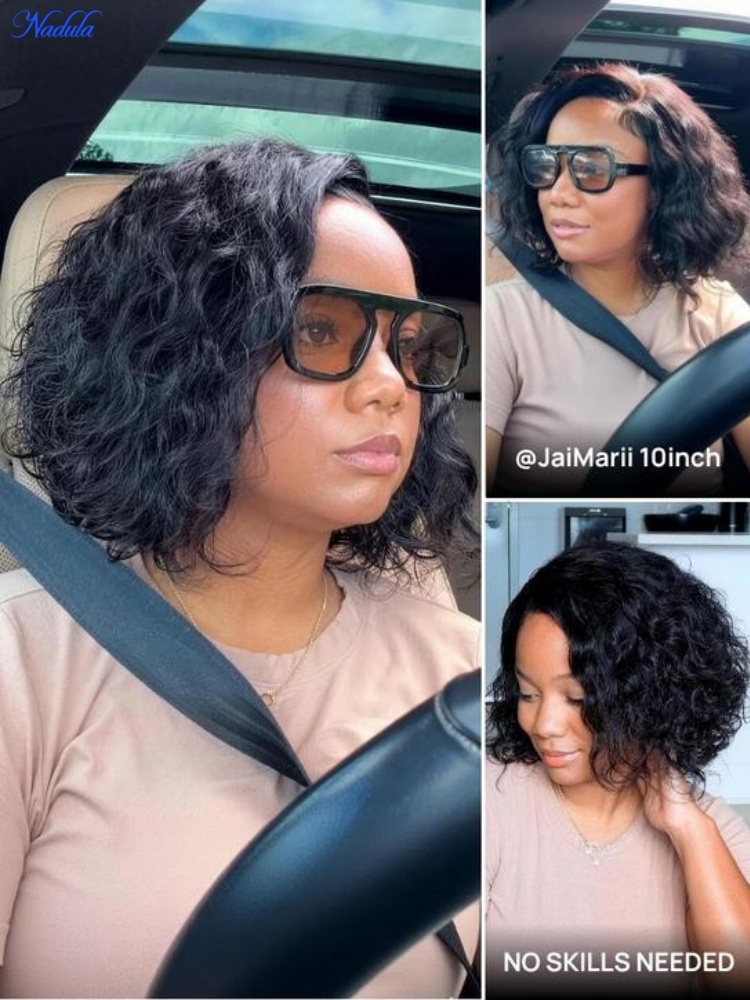 Nadula 13x4 Lace Frontal BOB W - Pre Parted 13X4 Lace Front Bob Wig recension och pris