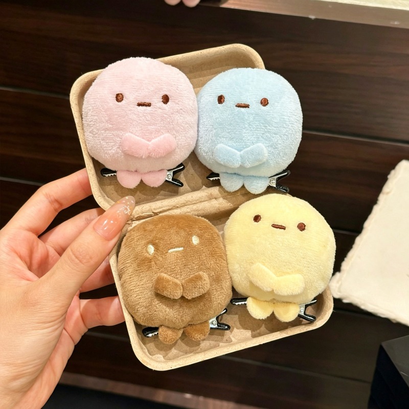 4pcs Cute Sumikko Gurashi Plus - Hair Clips recension och pris