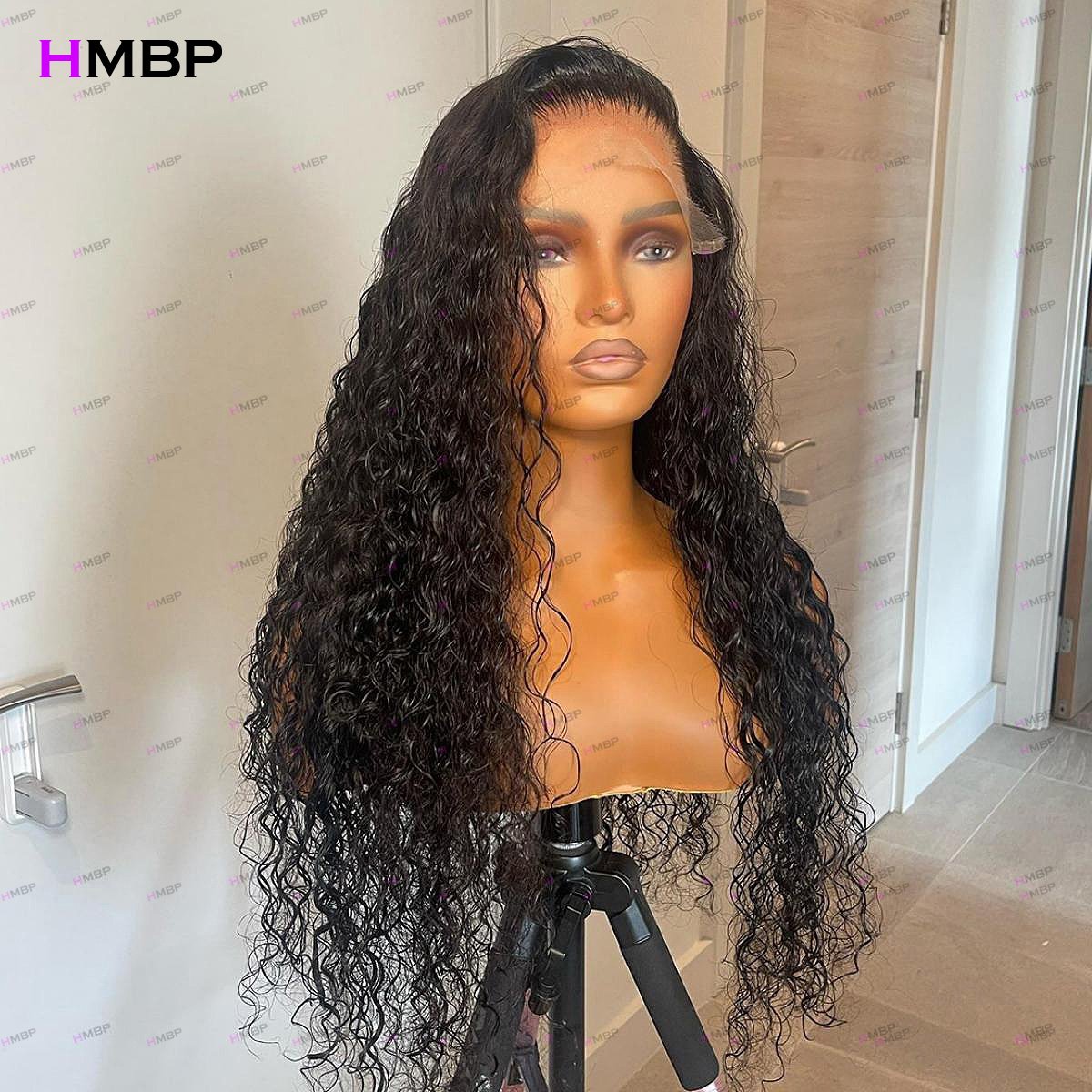 450 Density Deep Wave Curly Hu - Glueless Wear And Go Human Hair Wig recension och pris