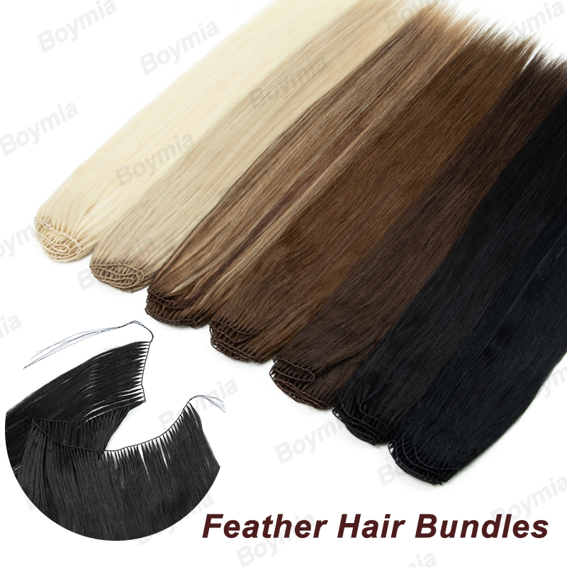 Feather Hair Extensions Natura - Invisible Tape In Extensions Real Hair recension och pris