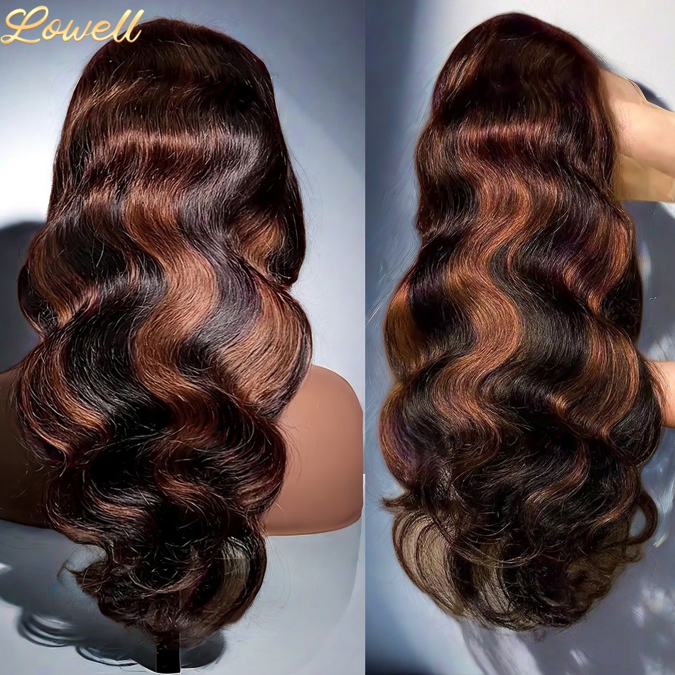 Highlight Body Wave 13x6 HD Om - Hd Lace Frontal Wig Human Hair Pre Plucked recension och pris