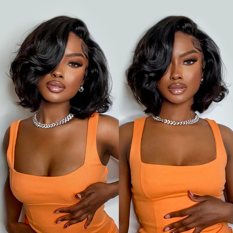 250% Density Human Hair Body W - Glueless Wear And Go Human Hair Wig recension och pris
