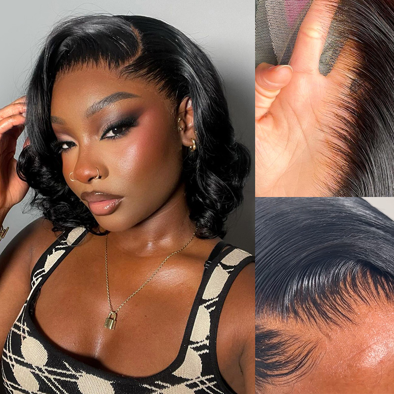 250% Density Human Hair Body W - Glueless Wear And Go Human Hair Wig recension och pris