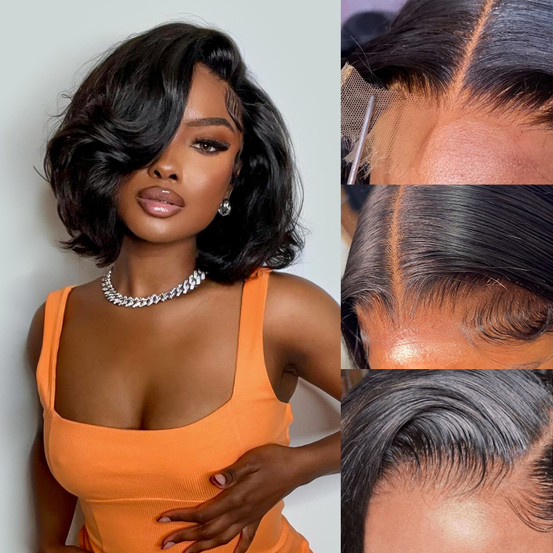 250% Density Human Hair Body W - Glueless Wear And Go Human Hair Wig recension och pris
