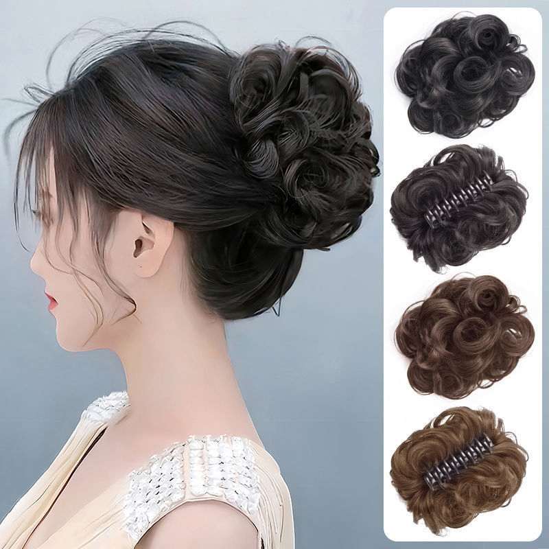 New Synthetic Chignon Messy Bu - Claw Clip Messy Bun Hair Piece recension och pris