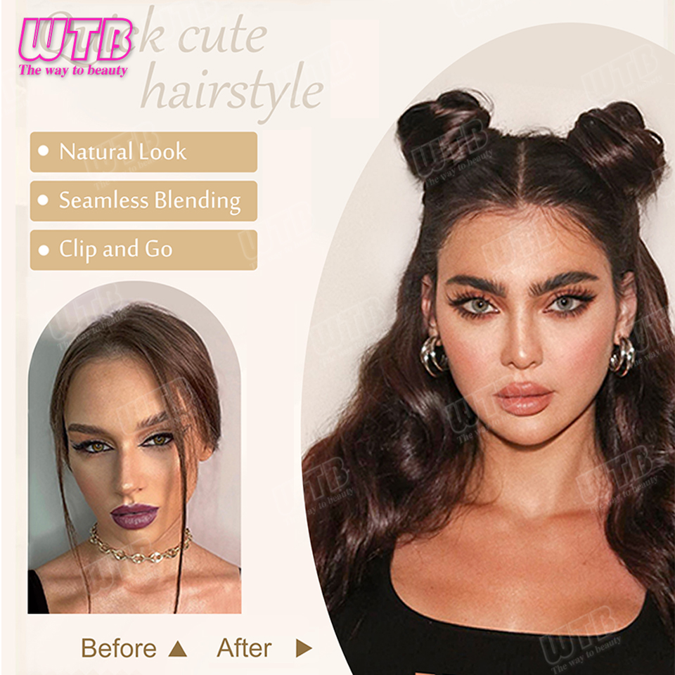 Synthetic Mini Claw Clip in Me - Claw Clip Messy Bun Hair Piece recension och pris