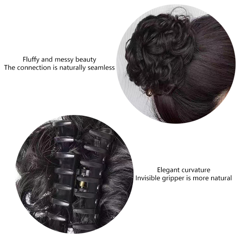 /Vly/Chignon Messy Bun Claw Cl - Claw Clip Messy Bun Hair Piece recension och pris
