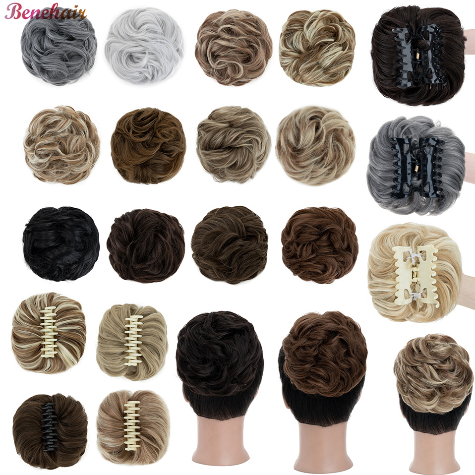 Benehair Messy Hair Bun Synthe - Claw Clip Messy Bun Hair Piece recension och pris