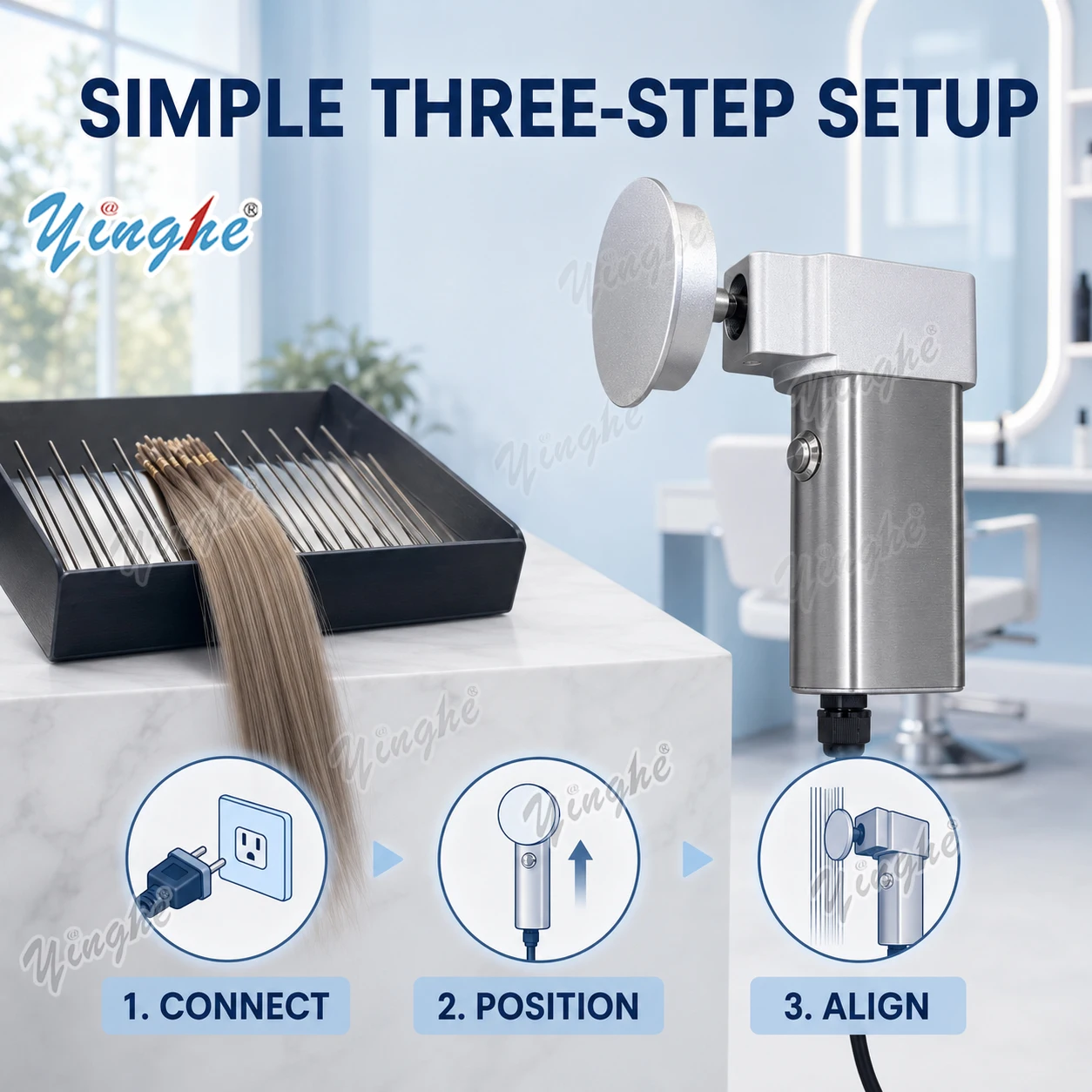 Upgraded Auto Hair Aligner,Sli - Hair Bundles recension och pris