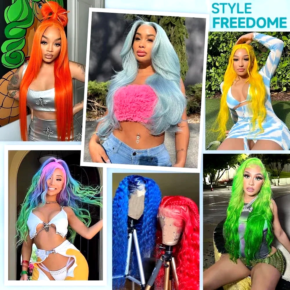 613 Human Hair Wig 13x6 Body W - 613 Blonde Body Wave Lace Front Wig recension och pris
