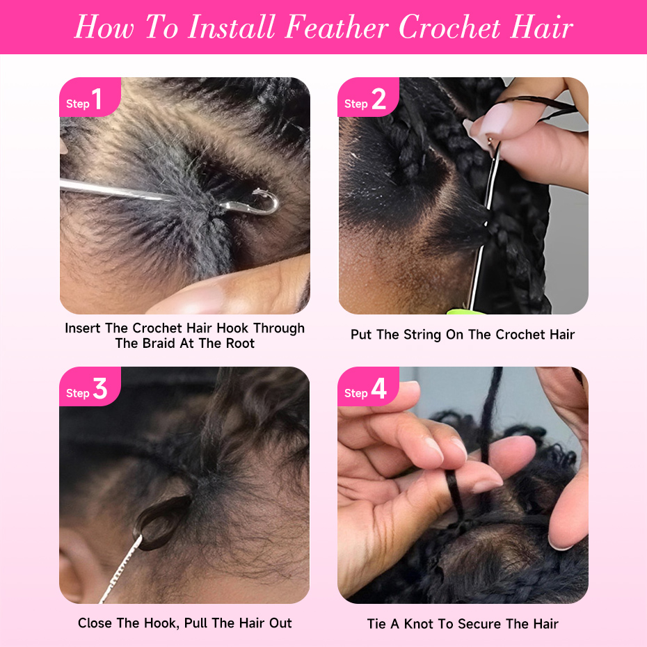 Natural Deep Wave Feather Croc - Hair Bundles recension och pris
