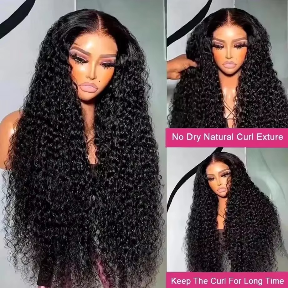 250 Density Deep Wave Wigs 13x - Lace Front Wigs recension och pris