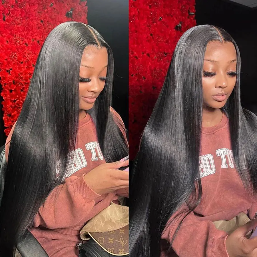 7x6 HD Glueless Straight Closu - Lace Front Wigs recension och pris