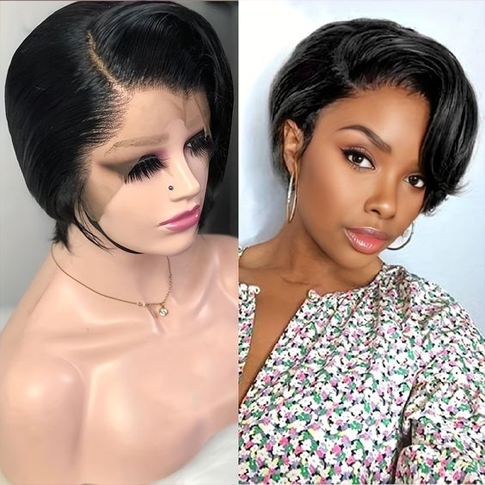 Pixie Cut Wigs Human Hair 100% - Short Pixie Cut Wig Human Hair Cheap recension och pris